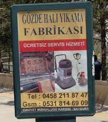 Gozde Hali Yikama Bayburt Halilar Harita Faaliyetler