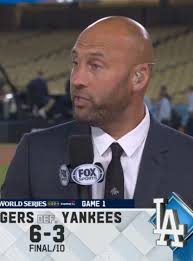 Derek Jeter talks about Gerrit Cole being pulled from Game 1. Last night's  post game discussion. #RE2PECT #DerekJeter #WorldSeries #Postseason #MLB  #Yankees #RepBX