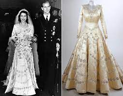 The Queen S Wedding And Coronation Dress To Be Displayed Together Royal Galleries Pics Express Co Uk Royal Wedding Dress Royal Wedding Gowns Queen Elizabeth Ii Wedding