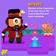 Meet Mendez Mendez Is The Ringmaster Of His Own Circus He Loves Butterflies And Hates Tomatoes Download A Zapzapmath Home App Learning Math Math Ringmaster