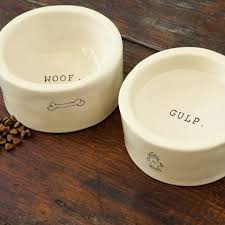 Woof Gulp Doggy Bowls Ceramic Dog Bowl Dog Bowls Pet Gifts