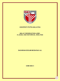 & formation indesign pour pdf interactifs + certification tosa. Malay Reservation Land Malaysia Constitution