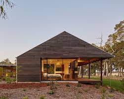To understand how a passive solar home design works, you need to understand how heat moves and how it can be stored. Modern Australian Farm House With Passive Solar Design