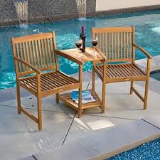 Best Seller Outdoor Patio Furniture Adjoining Chairs Table Two Seater Bench Online The108ideashits In 2020 Patio Chairs Blue Outdoor Furniture Outdoor Patio Furniture