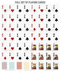 You can also choose from among the many message options. Set Of 52 Playing Cards For Online Gaming Printable Playing Cards Playing Cards Design Paper Toys Template