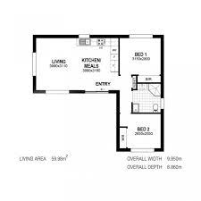 Ranch house plans are one of the most enduring and popular house plan style categories representing an efficient and effective use of space. L Shaped House Plans With 2 Bedrooms Novocom Top