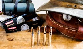 Made from 100% heavy duty harness leather for a high quality and hard wearing finish. The 375 Holland Holland Flanged Magnum Africahunting Com