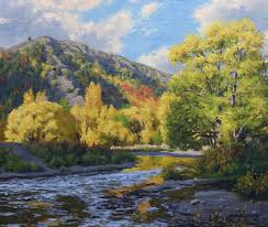 How To Mix Greens For Landscape Paintings Samuel Earp Artist