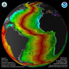 Images Crustal Ages Of The Ocean Floor Ngdc Noaa Gov Subduction Zone Subduction Geology