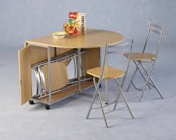 Wooden folding chairs are often more aesthetically pleasing than plastic or metal, making them an elegant addition to both indoor and outdoor spaces. 15 Ultra Functional Folding Chairs Designs For Small Dining Rooms