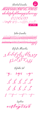 It makes me happy to write and stretch my creative muscles and. Syakira Script Font 40290 Monoline Font Bundles