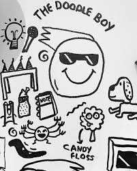 9 Year Old Kid Who Kept Getting In Trouble For Doodling In Class Gets A Job Decorating A Restaurant With His Drawings In 2021 Doodles Drawing For Kids Doodle Images