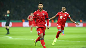 By ben strathon vince lombardi trophy, super bowl 18, xviii los angeles raiders. Serge Gnabry Master Class Masks Bayern Munich S Bland Display In German Cup Sports German Football And Major International Sports News Dw 06 02 2019