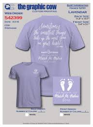 Special Events T Shirt Designs Inspiration From The Graphic Cow Company March For Babies T Shirt Des March Of Dimes Custom Tshirt Design Preemie Mom Shirts