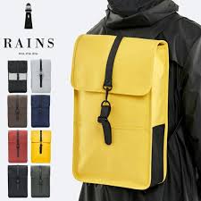 楽天市場 レインズ バッグ リュック rains メンズ レディース バックパック リュックサック おしゃれ 防水 撥水 ブランド backpack 通勤 通学 ビジネス カジュアル ブラック 黒 ブルー 青 グレー 灰 カーキ 緑 ネイビー 紺 レッド 赤 イエロー 黄 カラフル