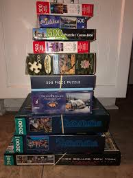 Now they have grown to a diverse and expansive line of puzzles featuring 15+ licenses, including the witty new yorker. Thrift Store Finds All From Today 10 Puzzles For 17 50 Not Bad I Ll Post Details In The Comments Jigsawpuzzles