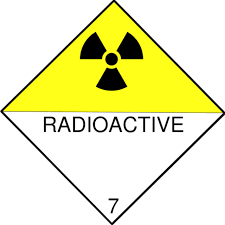Radioactive Diamond Sign Signs Hazard Symbol Radioactive