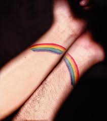 Rainbow tattoo designs are by as well as large preferred yesteryear women due to the aesthetic beauty of the designs. Rainbow Tattoos