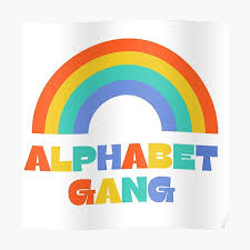 The alphabet gang | wilson, billy | isbn: Alphabet Gang Aesthetic Rainbow Lgbtq Gay Pride Poster By Shopy2k Redbubble