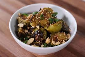 Recette Choux De Bruxelles Facon Kung Pao En Video Recette Recette Chou Recette Choux De Bruxelles Choux De Bruxelles