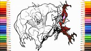 And until now, the story of spiderman or often called spidey has been told in comics, television series, to hollywood films.… Venom Vs Carnage Coloring Pages Black Vs Red Monster Spiders Coloring Pages Youtube