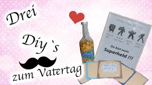 Weitere ideen zu vatertagsgeschenke, vatertagsgeschenk basteln, vatertag basteln. Diy 3 Vatertags Geschenk Ideen Vatertag Simple Diy Tutorial Youtube