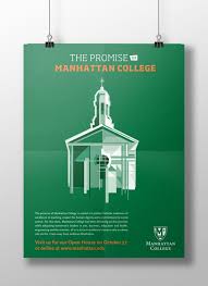 Manhattan College Campaign On Behance Manhattan College Publicity Campaign Campaign
