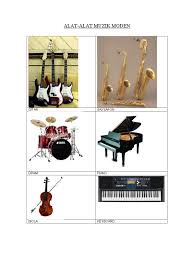 Sudah sejak lama, mulai zaman dahulu hingga zaman modern sekarang ini musik menjadi pelengkap hidup. Alat Muzik