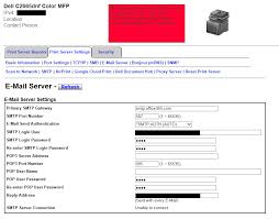 I think its something with external mail. Solved C2665dnf Office 365 Email Settings Dell Community
