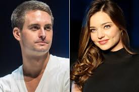 Miranda Kerr makes out with Snapchat founder Evan Spiegel