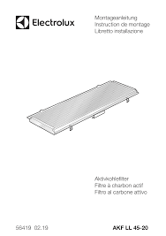 Electrolux Akfll4520 Manuel Utilisateur Manualzz