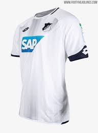 Retro and vintage tsg 1899 hoffenheim shirts and training kit featuring home, away, player issue and match worn articles with lots of variations on the classic blue and white club colours. Hoffenheim 18 19 Away Third Kits Released Footy Headlines