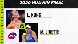 Magda linette nie zagra w australian open! Magda Linette Vs Leonie Kung 2020 Hua Hin Final Wta Highlights Youtube