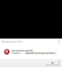 That file location and its visual basic script (.vbs) extension seem quite suspicious. Can Not Find Script File In Windows 10 Microsoft Community