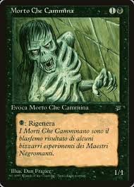 New phyrexia introduced the subtype with a cycle of five mythic rare legendary creatures, one per color, representing the phyrexians' rulers and the different philosophies among the phyrexian army regarding what exactly new phyrexia should look like. Morto Che Cammina Walking Dead Legends Leg 126 Scryfall Magic The Gathering Search