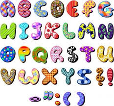 Vector background with lettering and with cartoon cookies. Nice Font Alphabet Images Lettering Alphabet Alphabet Photography