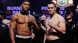 Joseph parker will accept offer to fight dereck chisora, kovalev is 'ready for canelo without a doubt'. Anthony Joshua And Joseph Parker Weigh In Light Ahead Of Unfication Clash Boxing News