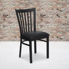 Maybe you would like to learn more about one of these? Flash Furniture Black School House Back Metal Restaurant Chair Cherry Wood Seat Walmart Com Walmart Com