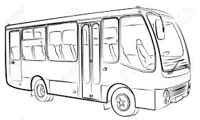 Sketch Of Bus Illustration Aff Sketch Bus Illustration Bus Drawing Bus Art Bus