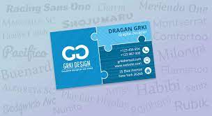 You've found the best fonts for business cards. 21 Best Free Fonts For Business Cards Gimmio
