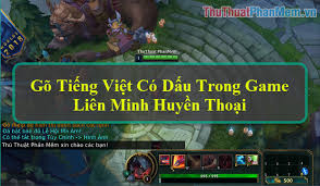 3,692,427 likes · 135,352 talking about this. Cach Go Tiáº¿ng Viá»‡t Co Dáº¥u Trong Game Lien Minh Huyá»n Thoáº¡i