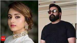 Trisha Krishnan picks three best actors in Indian cinema; her new co-star  Mohanlal is in!