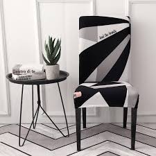 Housses De Chaises Doux Mignon Housse De Chaise Housse De Chaise Extensible Dossier De Chaise