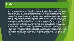 Unsur yang paling sederhana dalam suatu karya seni rupa adalah. Bahan Ajar Mengenal Unsur Seni Rupa Ppt Download