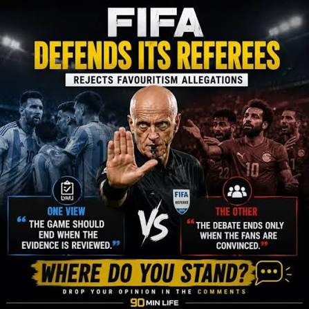 🚨 FIFA has finally responded. But has the debate really ended?, Following  Argentina's dramatic 3-2 victory over Egypt in the FIFA World Cup Round of  16, the spotlight quickly shifted away from the ...