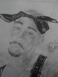 Throughout the song, he preaches to his fans to reflect on… Tupac Better Dayz G Baldwinzart Drawings Illustration People Figures Portraits Male Artpal