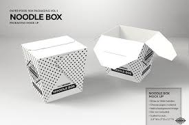 Noodle Box Packaging Mock Up Product Mockups 2 Branding Mockups Box Packaging Food Box Packaging