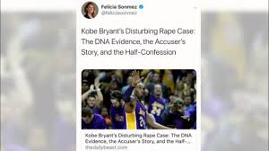 Shaffir seems to have gone off the deep end with. Reporter Suspended After Misguided Tweet On Kobe Bryant S Death Youtube