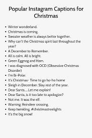 Check spelling or type a new query. Popular Instagram Captions For Christmas Instagram Quotes Captions Christmas Captions For Instagram Funny Instagram Captions