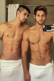 One of my hung guy friends giving my wife a good stretching. Shirtless Male Muscular Beefcake Hot Towel Shower Hunks Guys Duo Photo 4x6 G134 Ebay